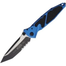 Microtech Socom Elite S\E Linerlock Blu
