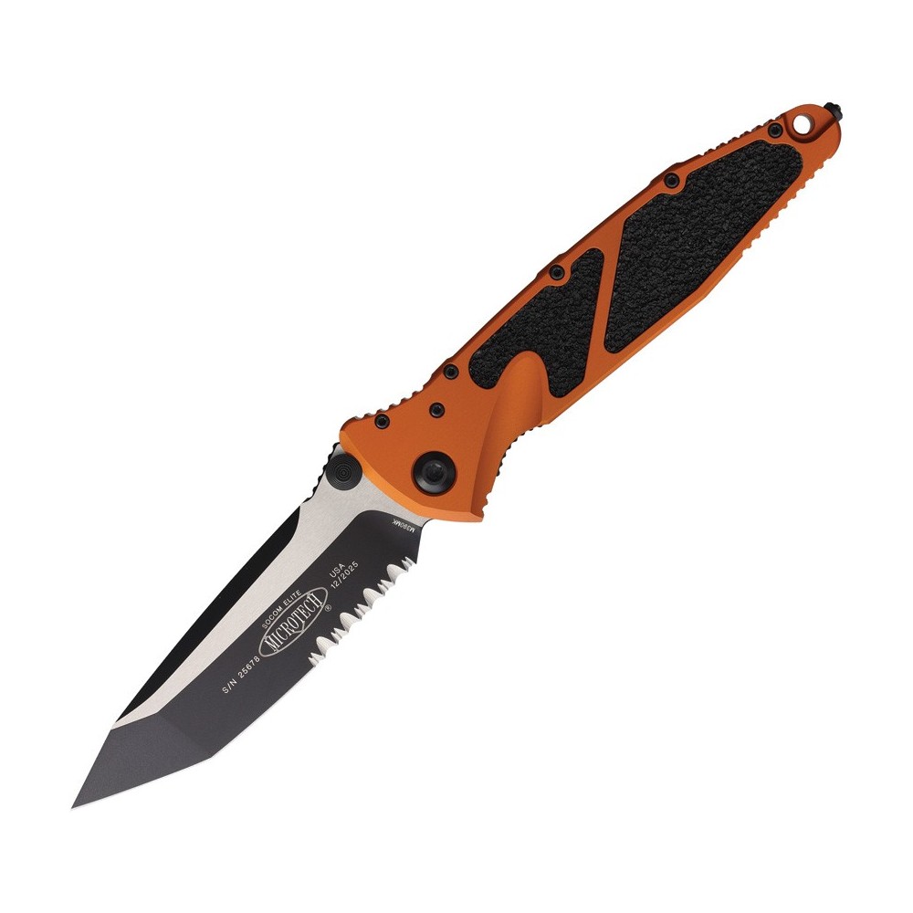 Microtech Socom Elite T/E Linerlock Tang