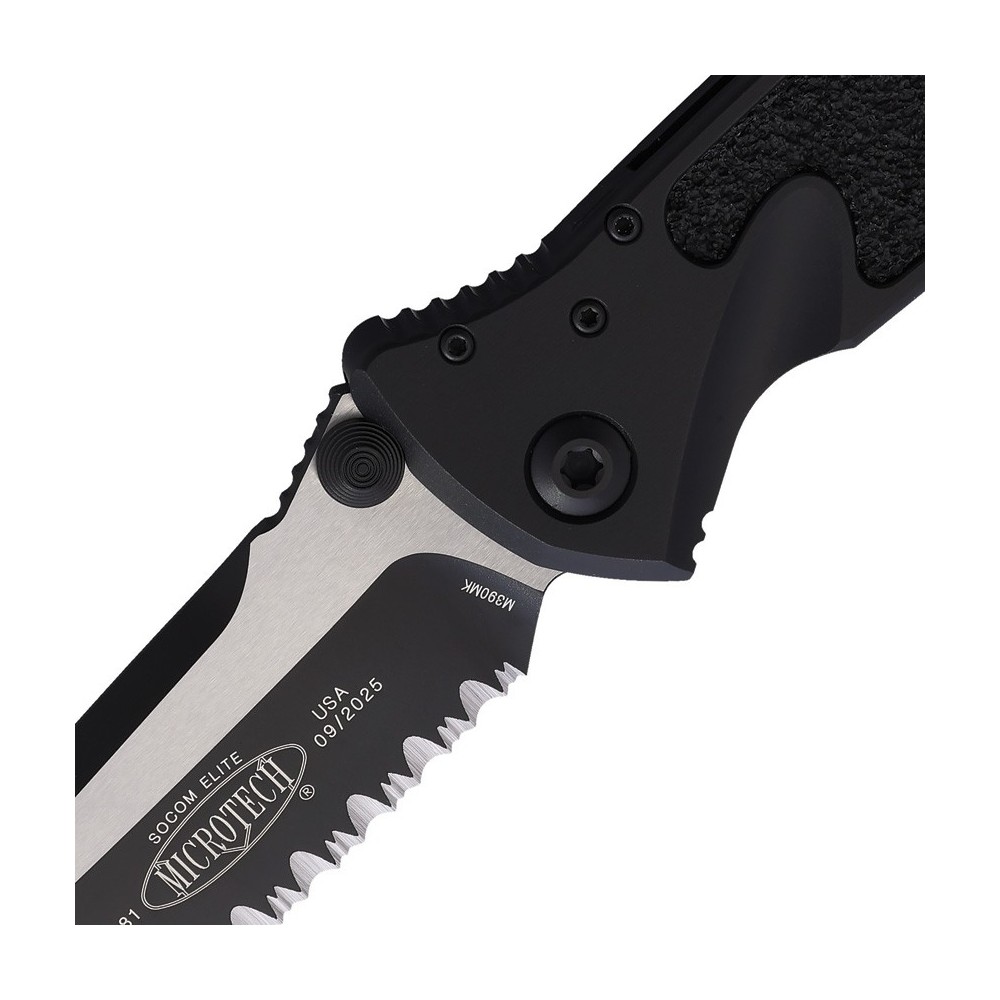 Microtech Socom Elite T/E Linerlock BLk