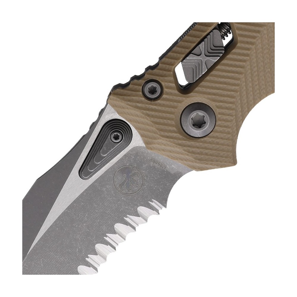 Microtech Amphibian S/E Ram-Lok Tan AP