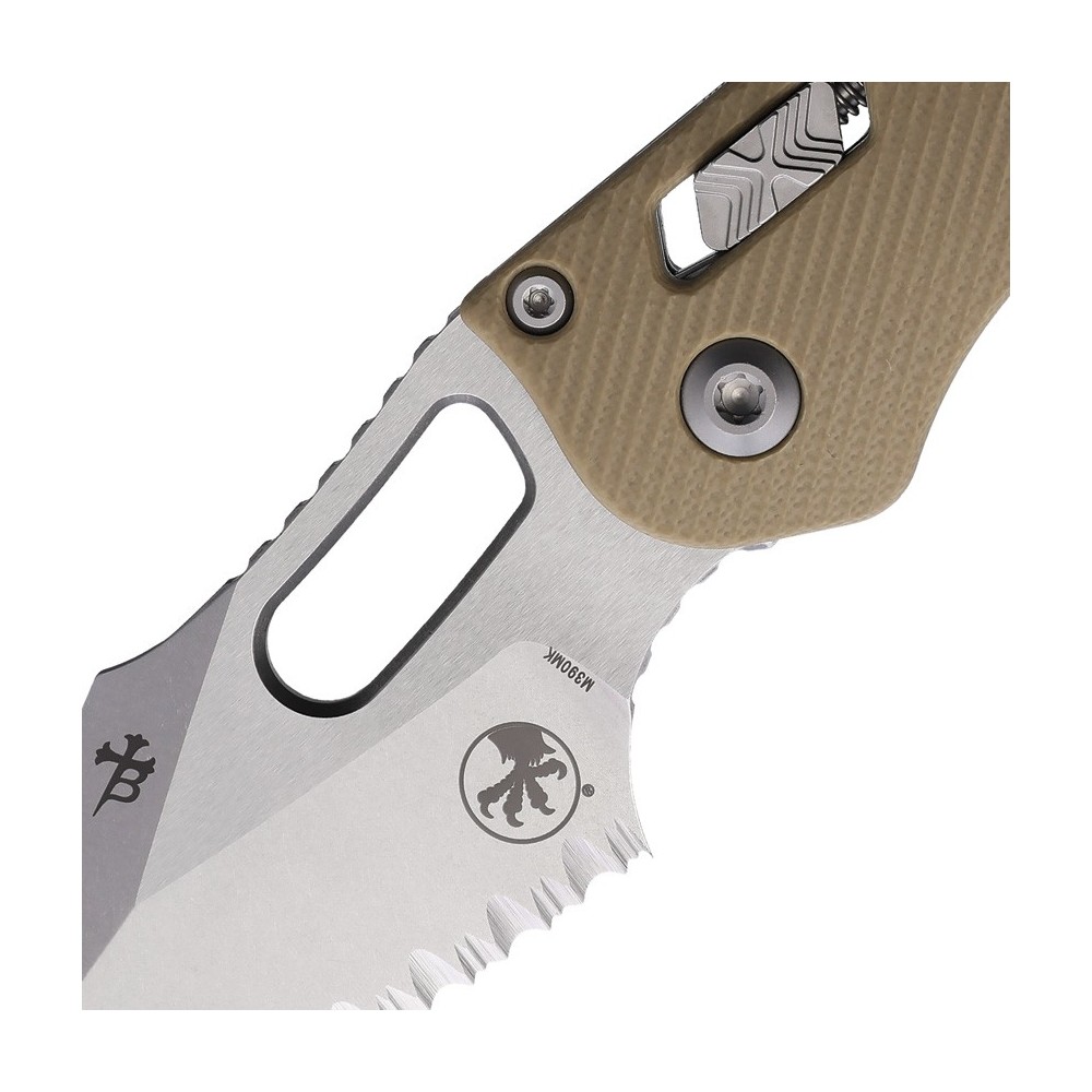 Microtech Stitch S/E Ram Lok Tan PS