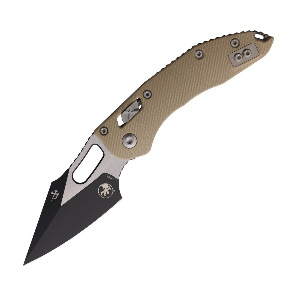 Microtech Stitch S/E Ram Lok Tan