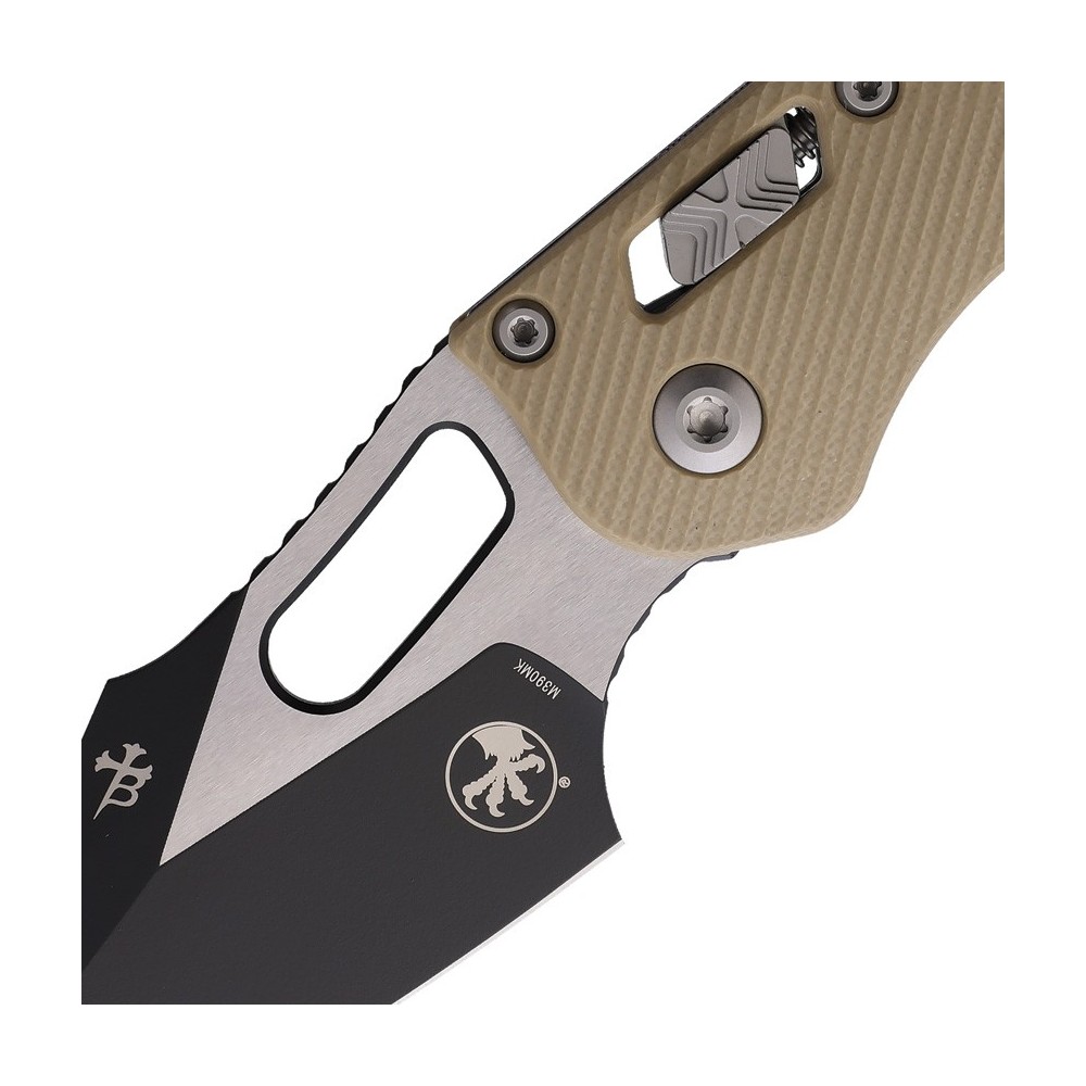 Microtech Stitch S/E Ram Lok Tan