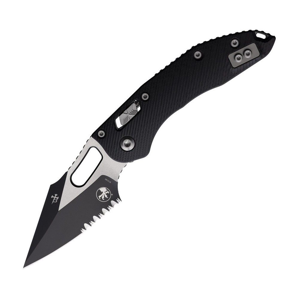 Microtech Stitch S/E Ram Lok Blk PS