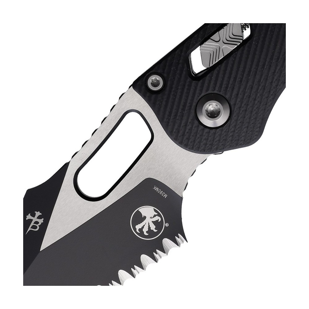 Microtech Stitch S/E Ram Lok Blk PS