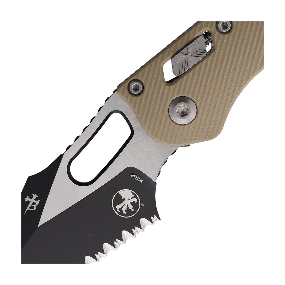 Microtech Stitch S/E Ram Lok Tan PS