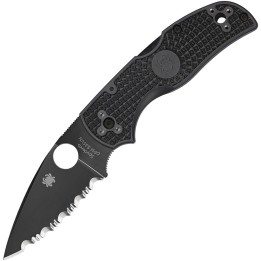 Spyderco Native 5 Lockback Blk Serrated