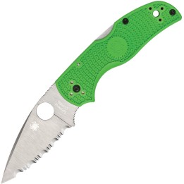 Spyderco Native 5 Salt Lockback Green