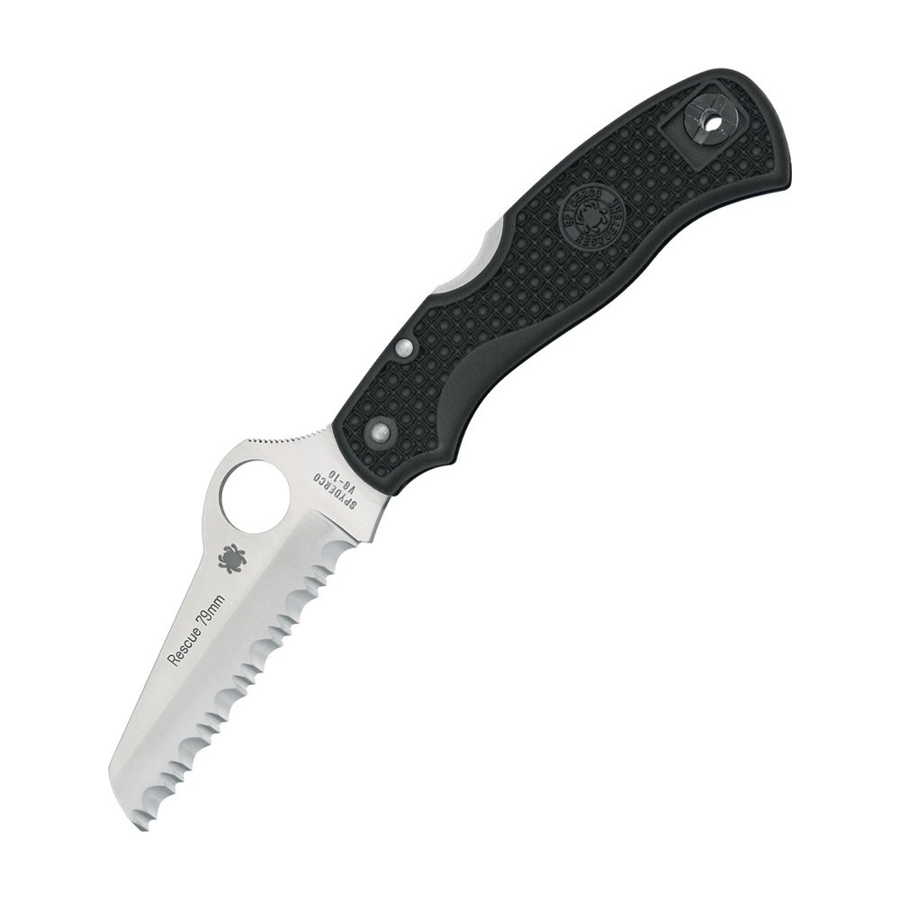 Spyderco Rescue Lockback 79mm Black