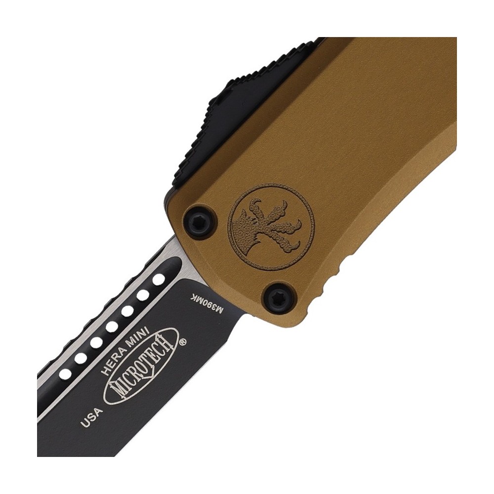 Microtech Auto Hera II Mini OTF S/E Tan
