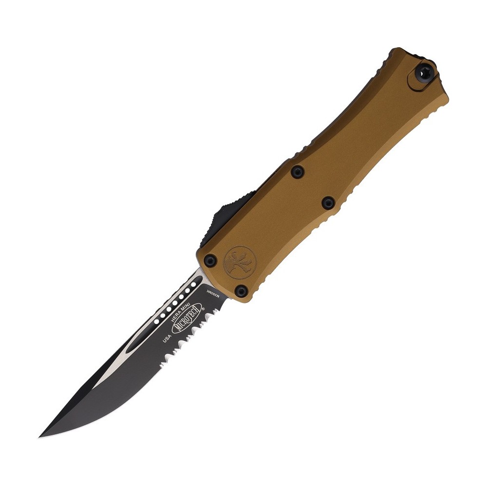 Microtech Auto Hera II Mini OTF PS Tan
