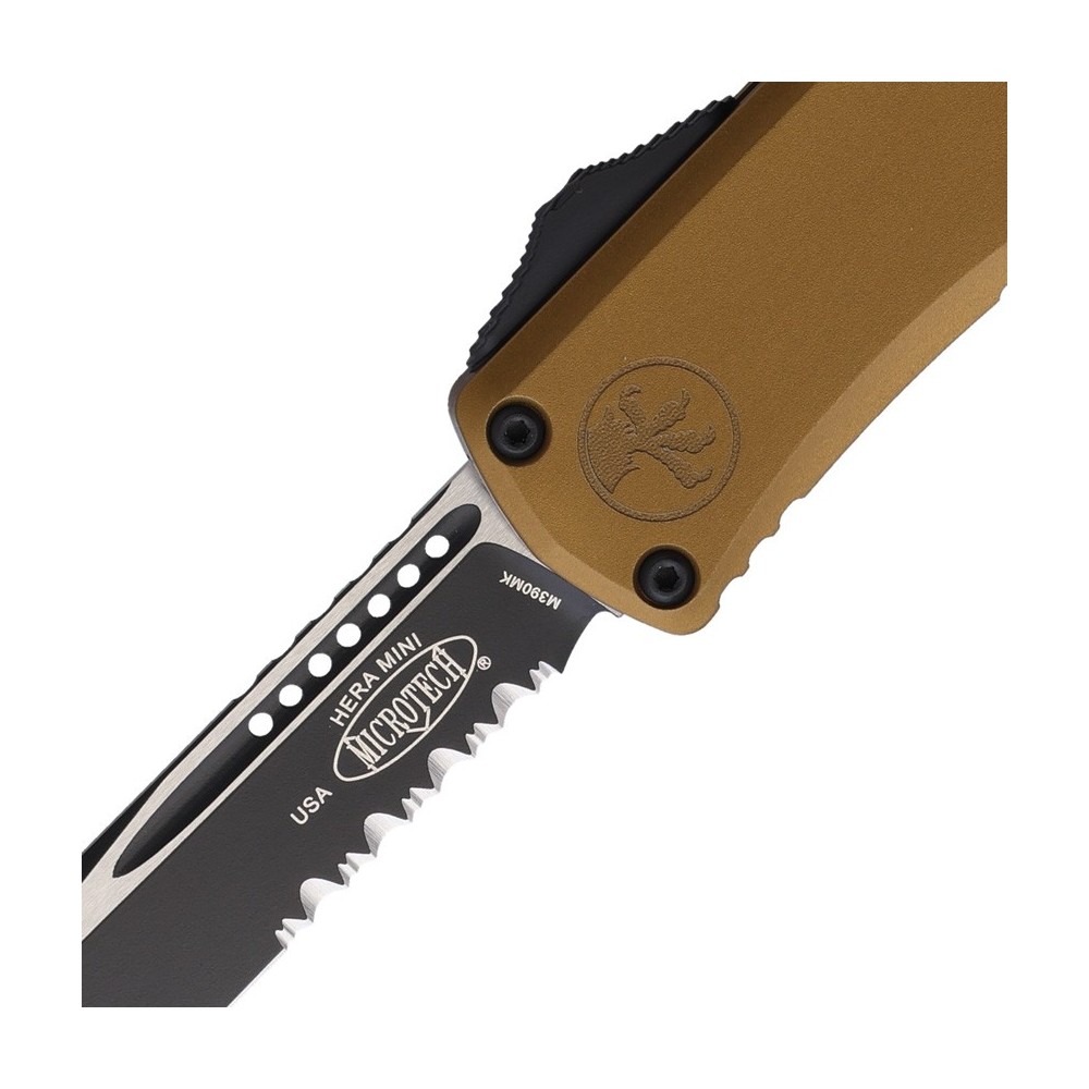 Microtech Auto Hera II Mini OTF PS Tan