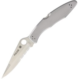 Spyderco Police Model Lockback Serr