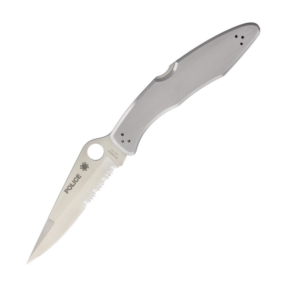 Spyderco Police Model Lockback Serr