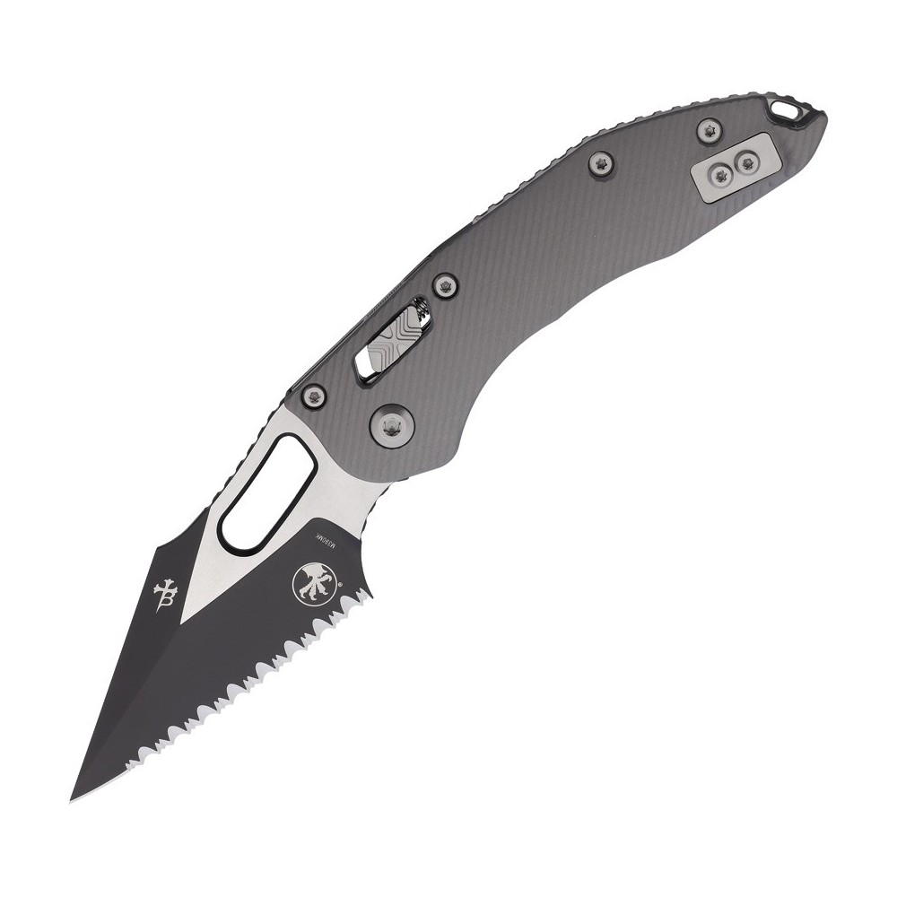 Microtech Stitch S/E Ram Lok FS Gray