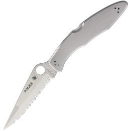 Spyderco Police Model Lockback Serr