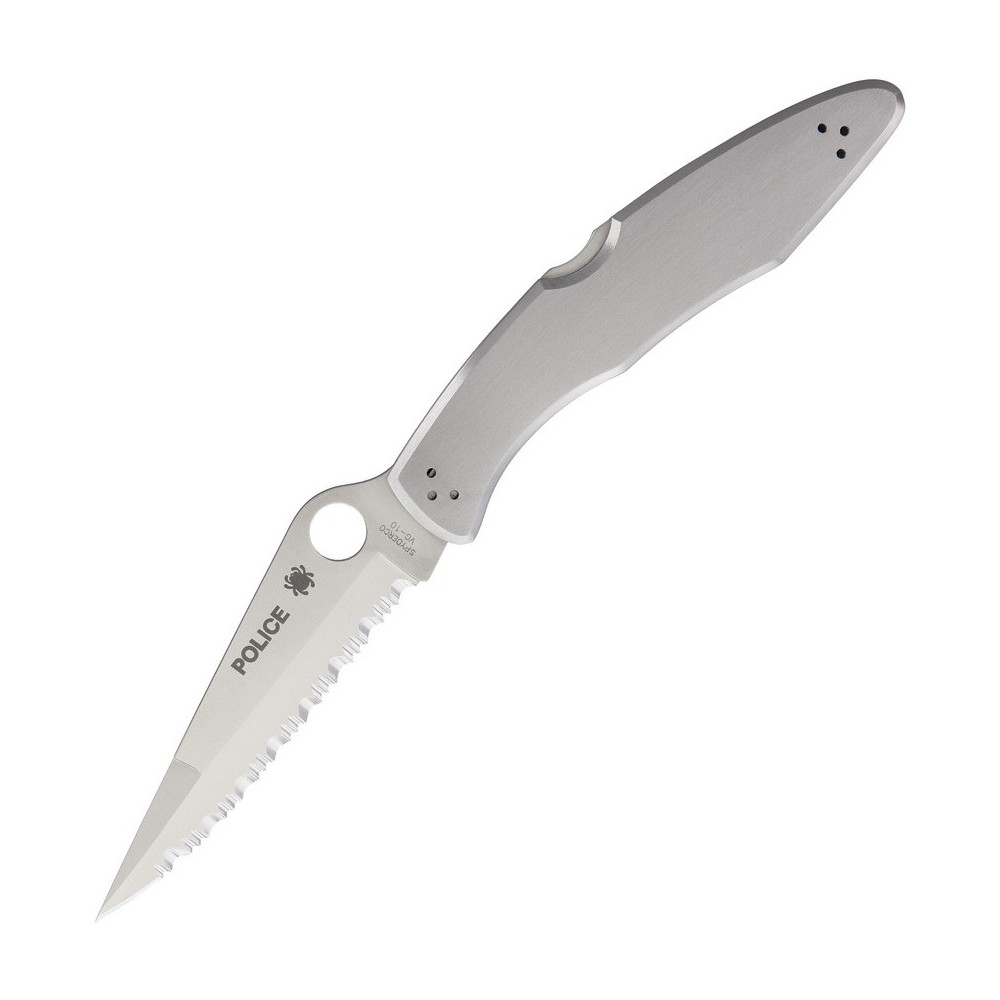 Spyderco Police Model Lockback Serr