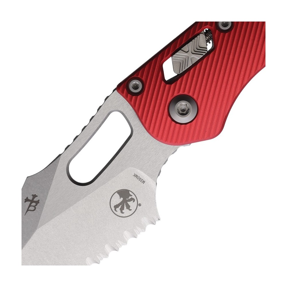 Microtech Stitch S/E Ram Lok SW PS Red