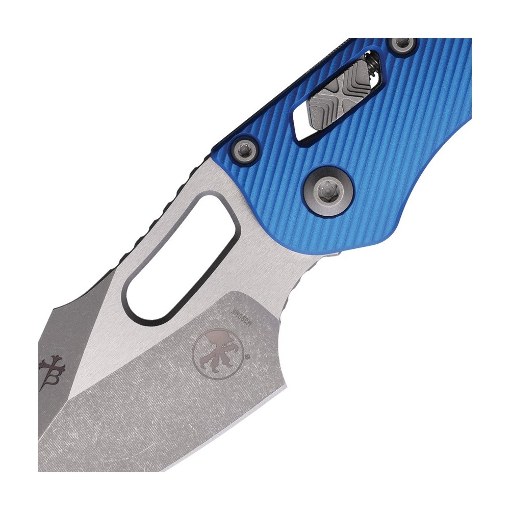 Microtech Stitch S/E Ram Lok AP Blue