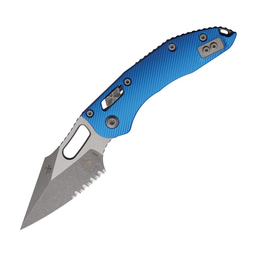 Microtech Stitch Ram Lok AP PS Blue