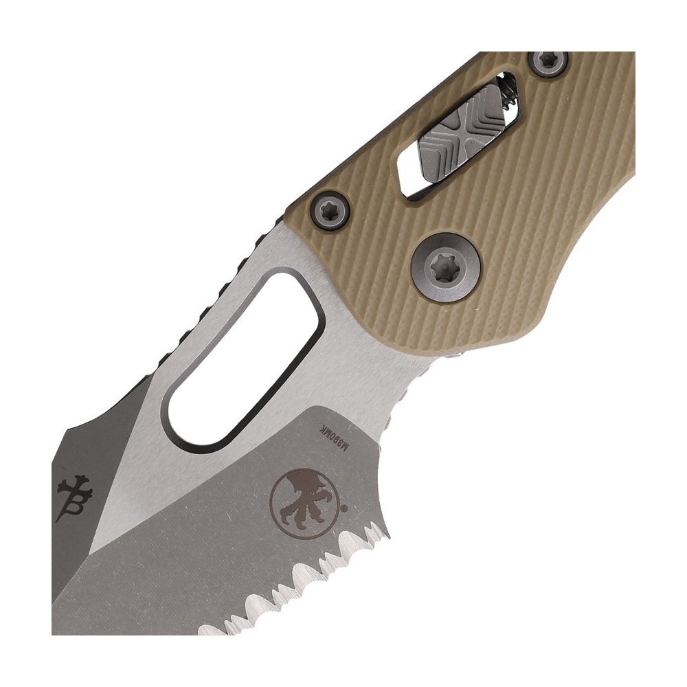 Microtech Stitch S/E Ram Lok AP FS Tan