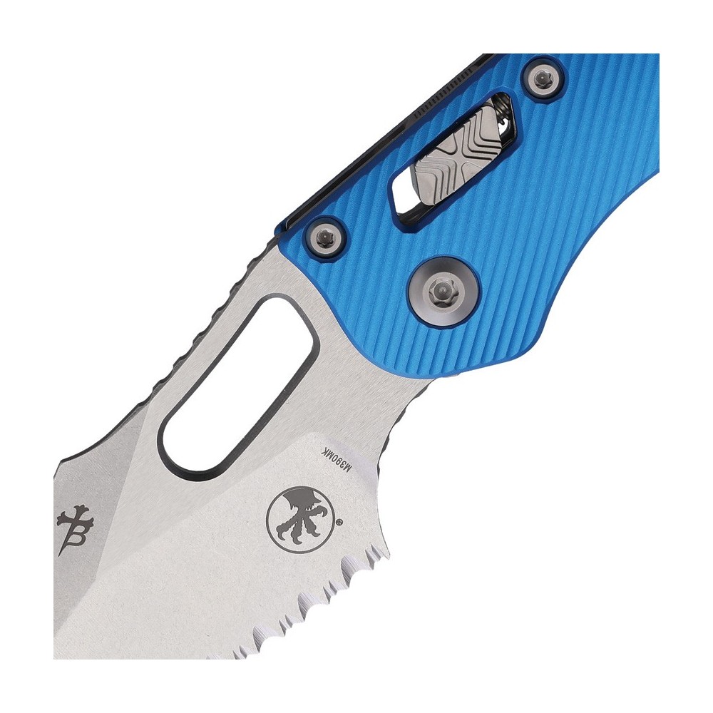 Microtech Stitch S/E Ram Lok SW Blue
