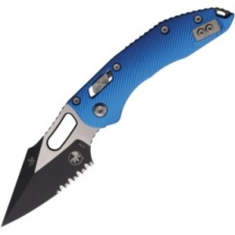 Microtech Stitch S/E Ram Lok PS Blue