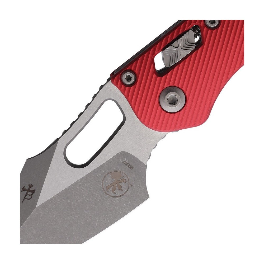 Microtech Stitch S/E Ram Lok AP Red