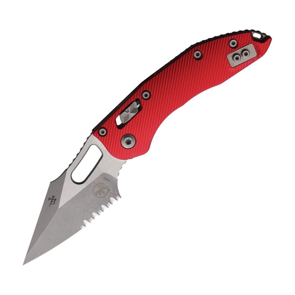 Microtech Stitch S/E Ram Lok AP PS Red