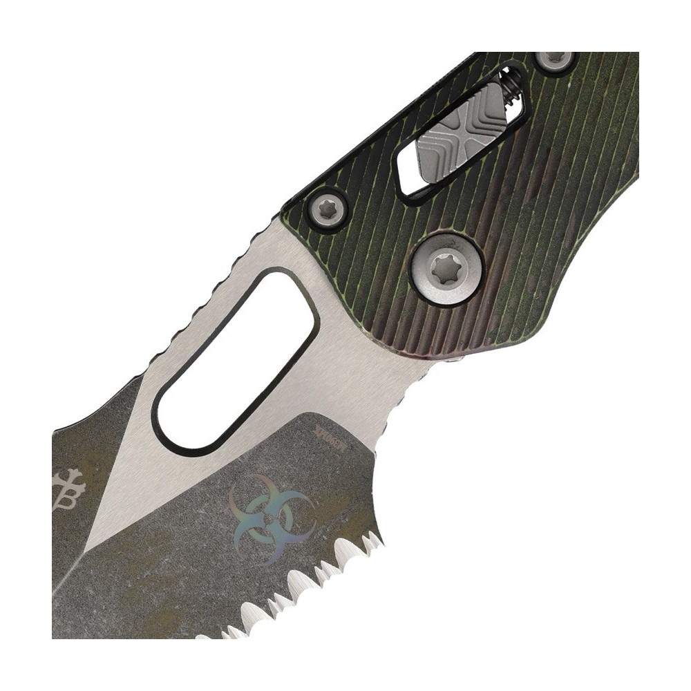 Microtech Stitch S/E Ram Lok Outbreak