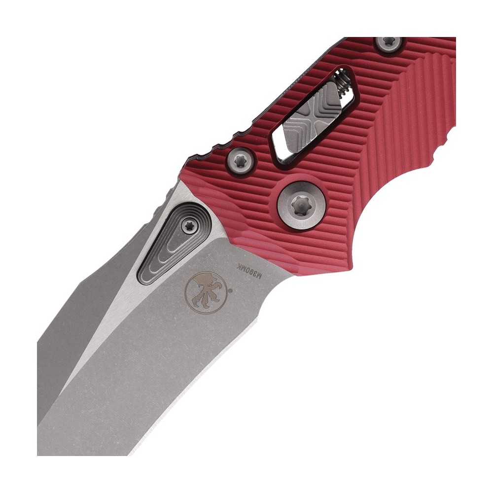 Microtech Amphibian S/E Ram-Lok Merlot