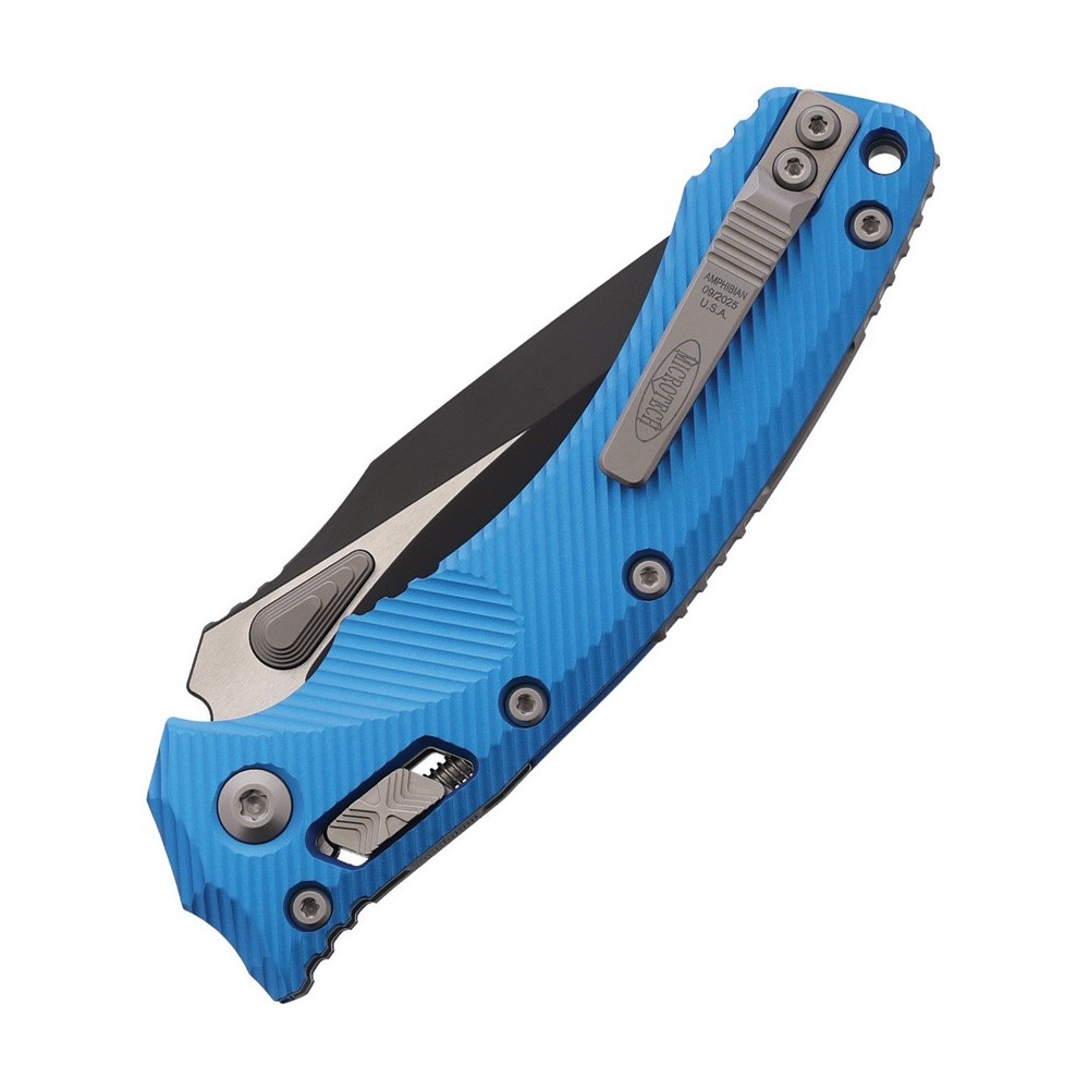 Microtech Amphibian S/E Ram-Lok Blue
