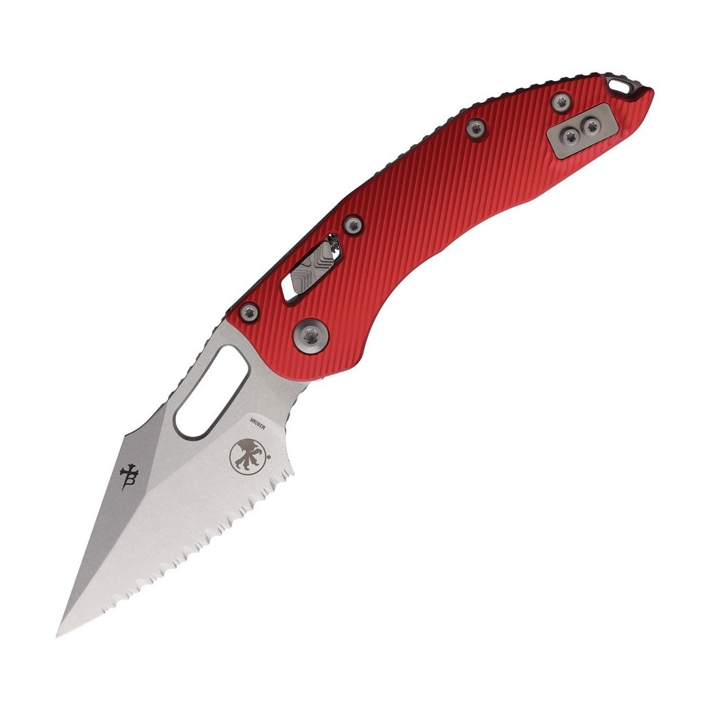 Microtech Stitch S/E Ram Lok SW FS Red