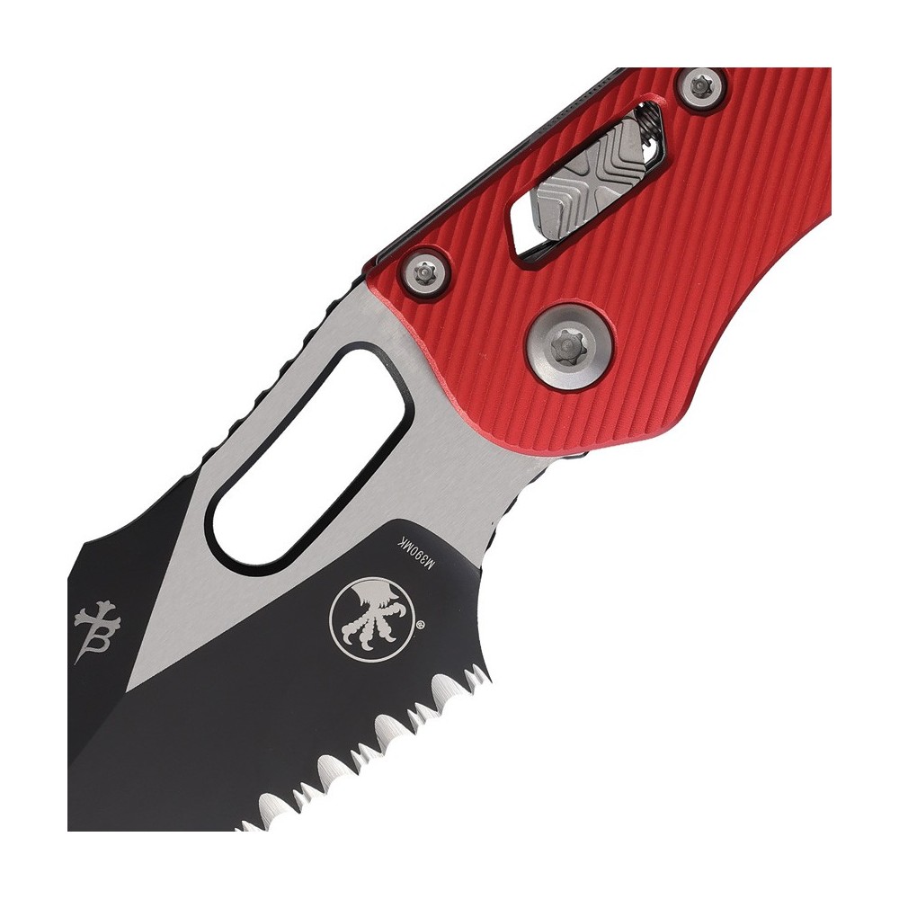 Microtech Stitch S/E Ram Lok PS Red