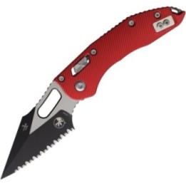 Microtech Stitch S/E Ram Lok FS Red