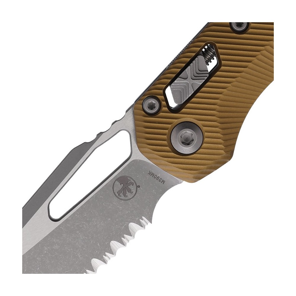 Microtech MSI Ram-Lok AP Fluted Tan