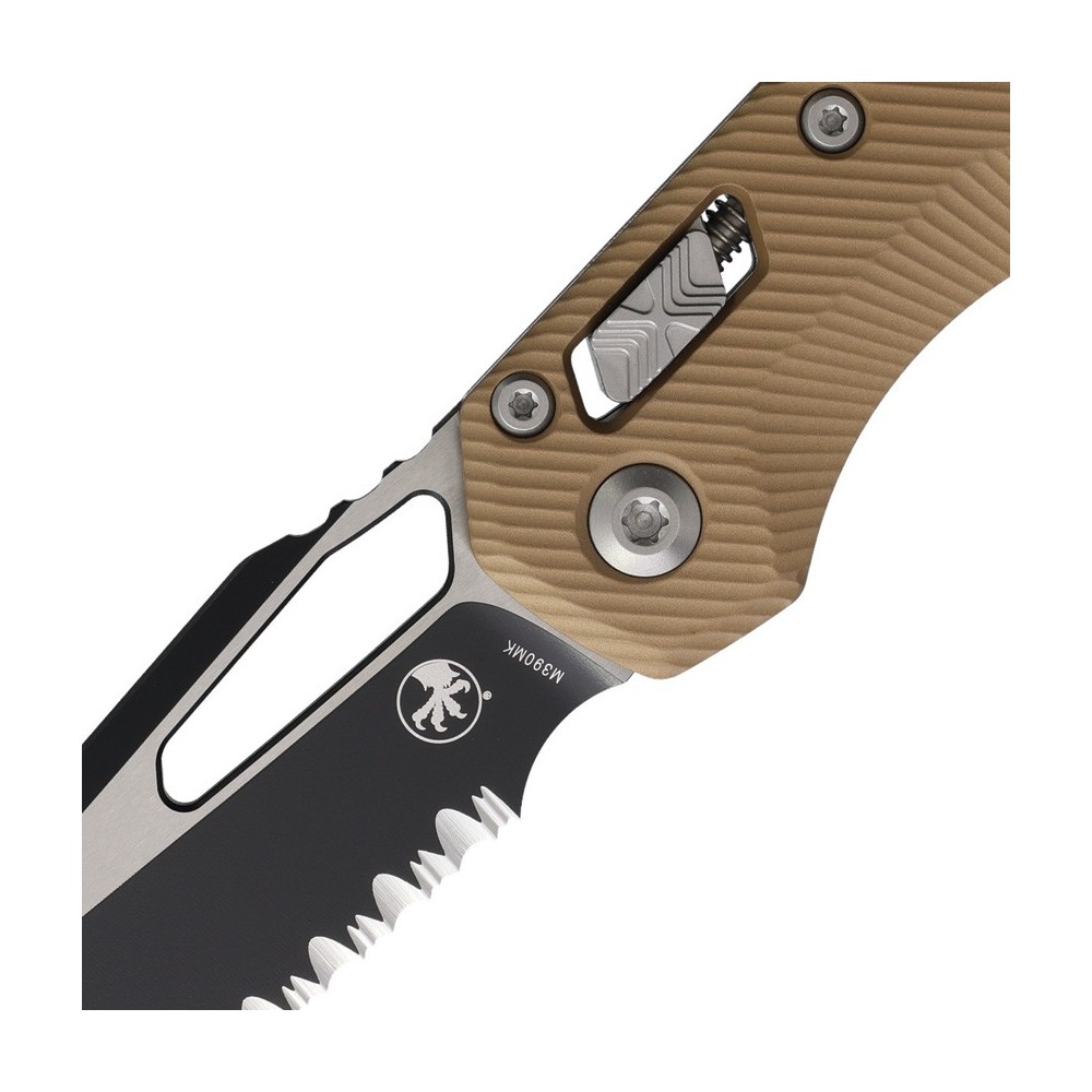 Microtech MSI Ram-Lok PS Fluted Brown