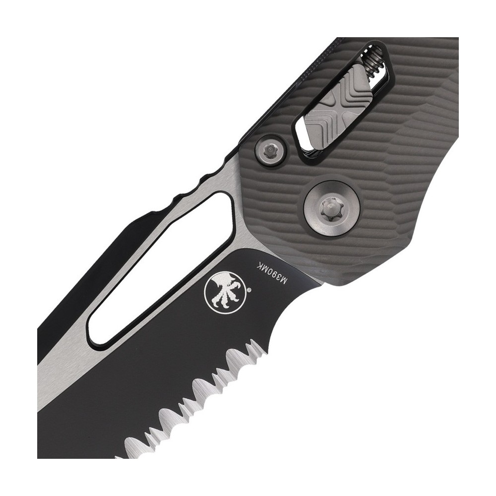 Microtech MSI Ram-Lok FS Fluted Gray