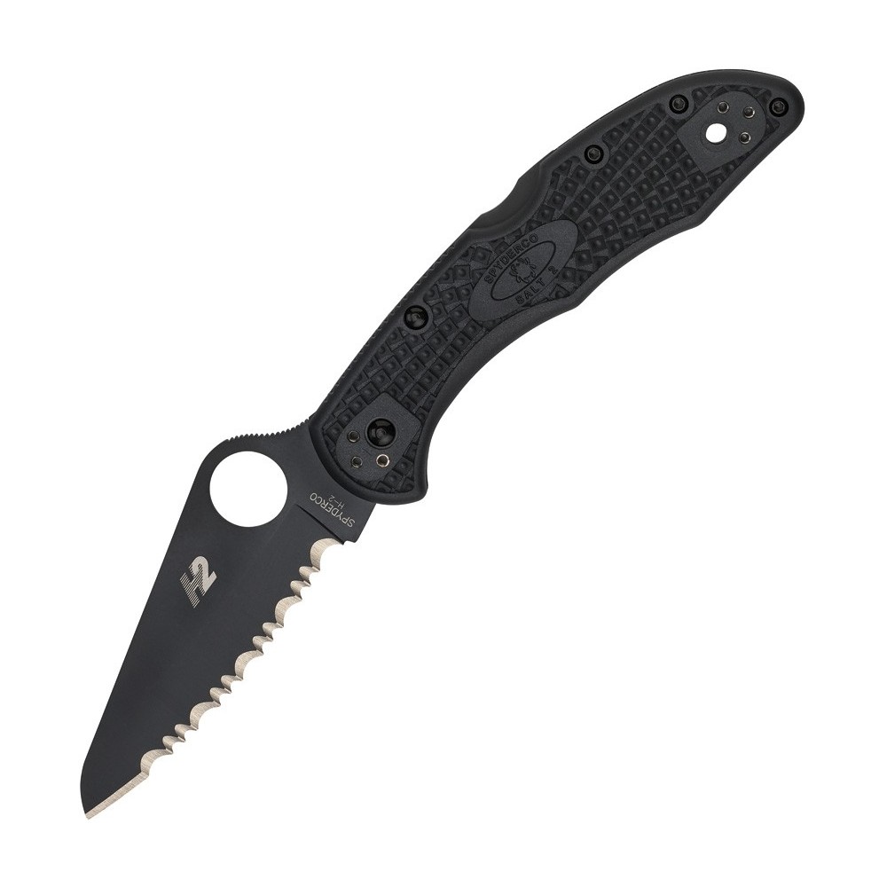 Spyderco Salt 2 Lockback Serrated