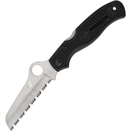 Spyderco Atlantic Salt Lockback Black