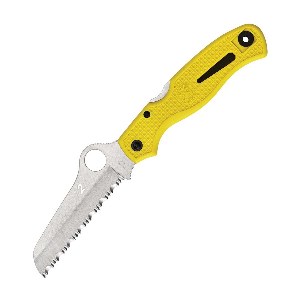Spyderco Atlantic Salt Lockback Yellow
