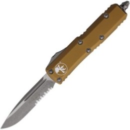 Microtech Auto UTX-85 S/E OTF AP Tan