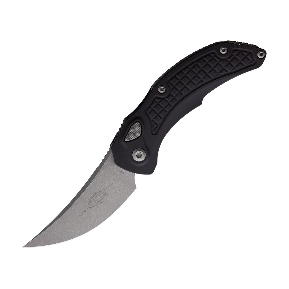 Microtech Auto Brachial Button Lock S/E