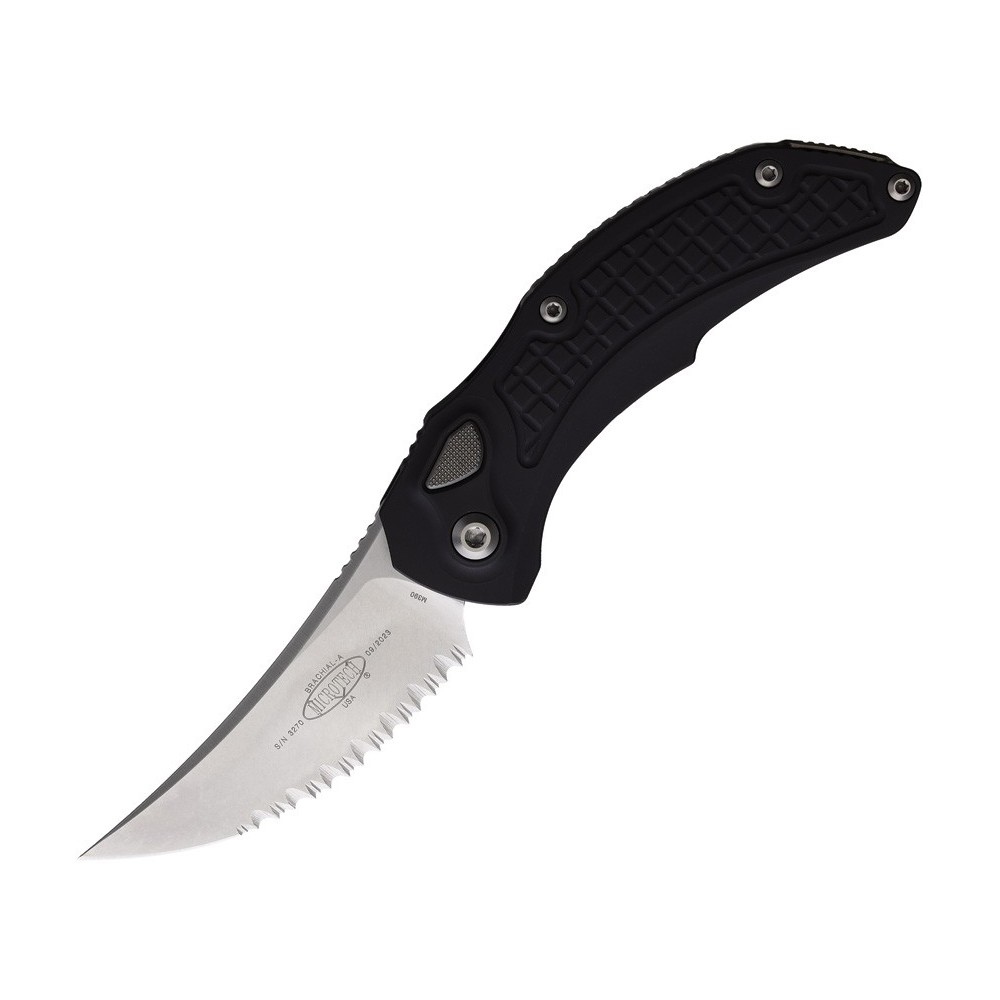 Microtech Auto Brachial Button Lock S/E