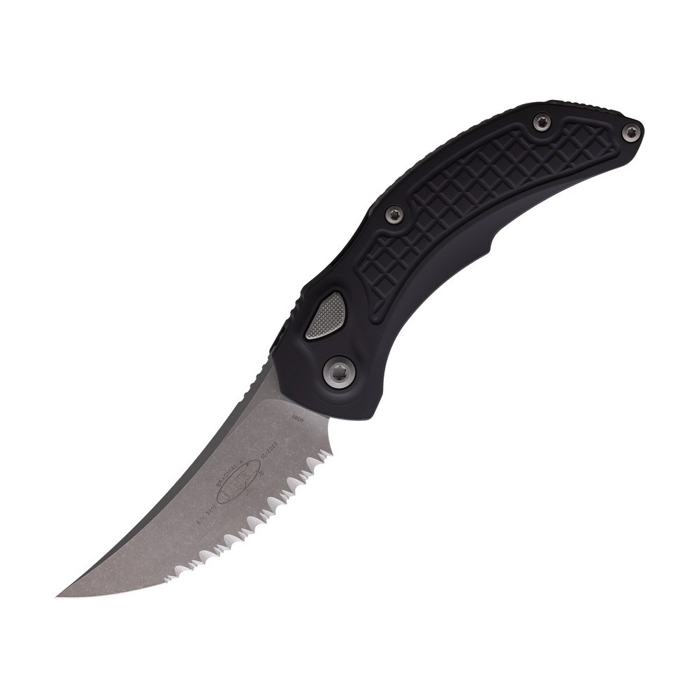 Microtech Auto Brachial Button Lock S/E