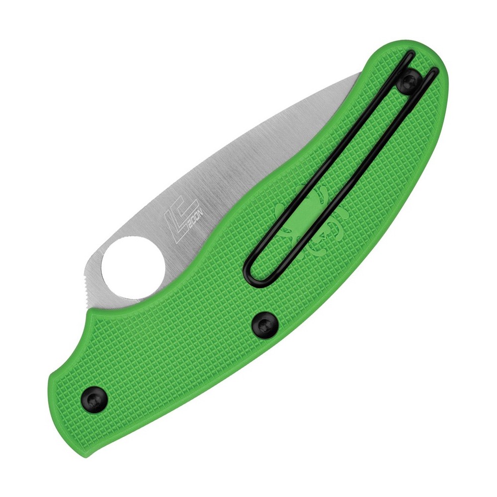Spyderco UK Penknife Salt SLIPIT Green