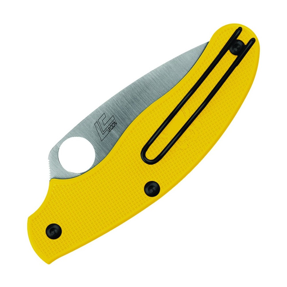 Spyderco Penknife Lightweight Yellow