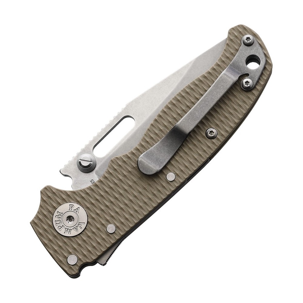 Demko AD 20.5 Shark-Lock S35VN Tan