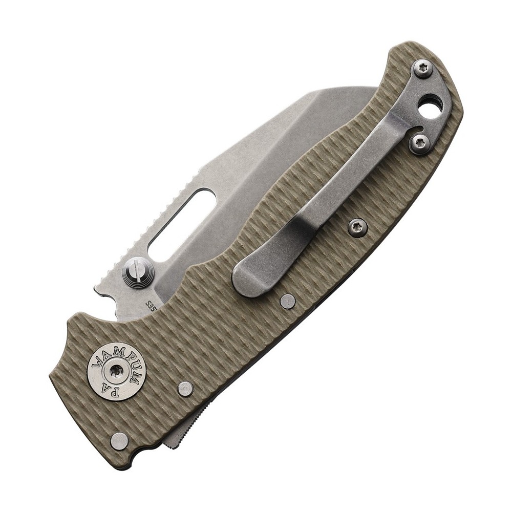 Demko AD 20.5 Shark-Lock S35VN Tan