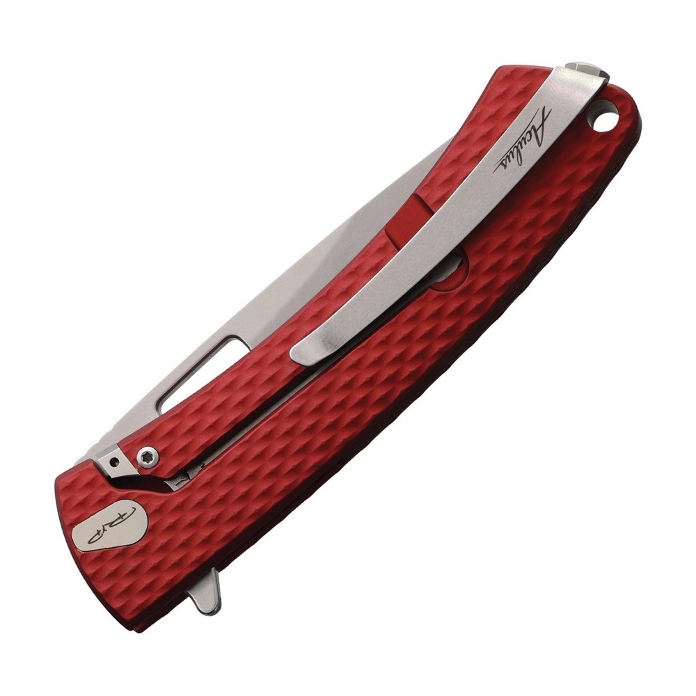 DPx Gear Aculus Flipper Aluminum Red